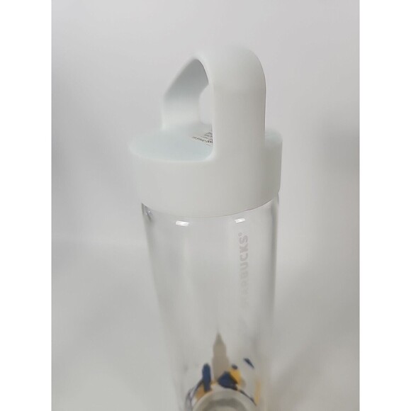 Starbucks You Are Here New York City 18.5 Oz Reusable Glass Water Bottle - Picture 11 of 11